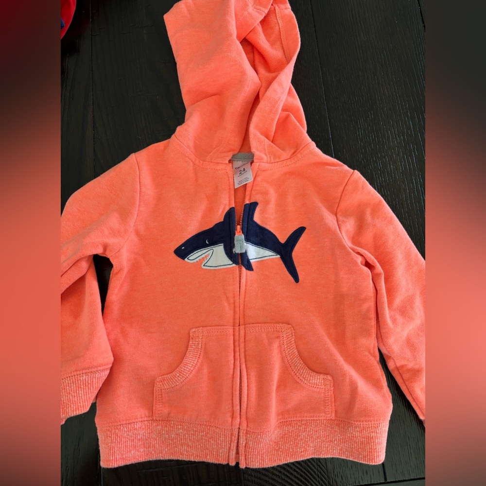 Carter's Coral Shark Hoodie